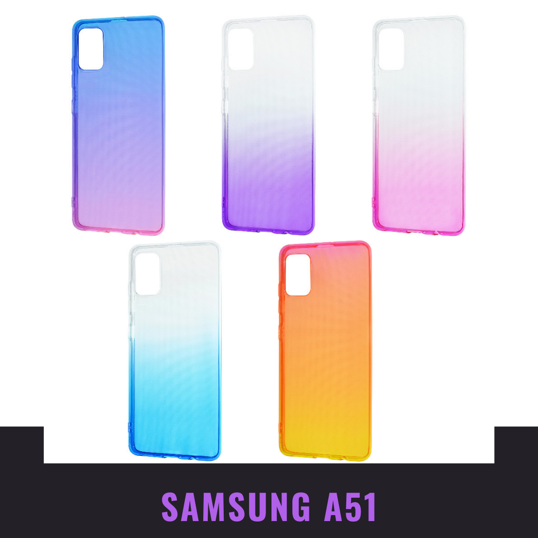 Силикон 0.5 mm Gradient Design Samsung A51